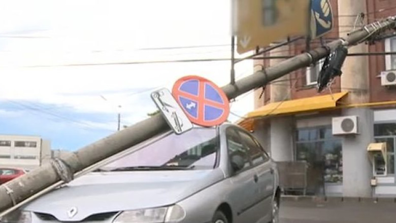 Timis: pagube insemnate dupa codul galben de vreme rea Imagine