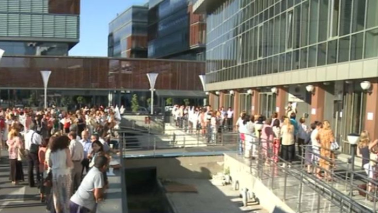 Timis. Protestatarii de la Finante recupereaza in weekend Imagine