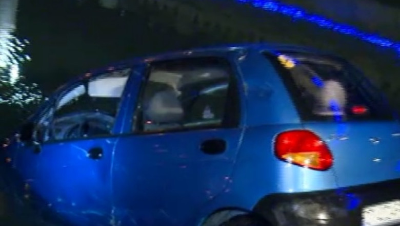 TIMISOARA. O soferita a ajuns la spital dupa ce a cazut cu masina in Bega Imagine