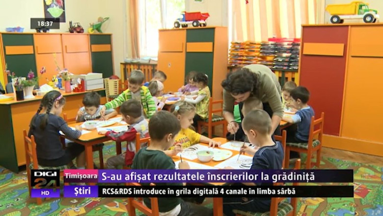 Timisoara: S-au afisat rezultatele inscrierilor la gradinita Imagine