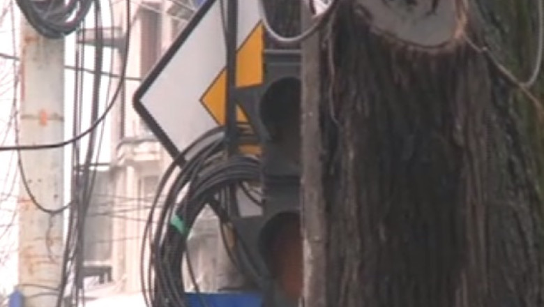 Timisoara. Soferii se plang ca ornamentele stradale acopera semnele de circulatie Imagine