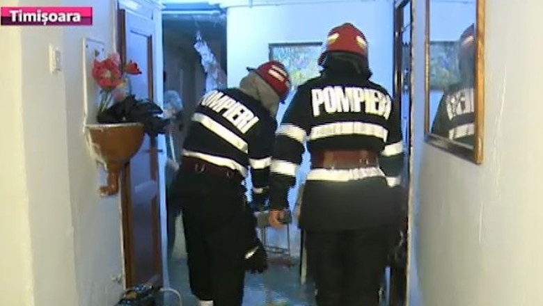 Timisoara sub asaltul ploii: interventiile pompierilor continua Imagine