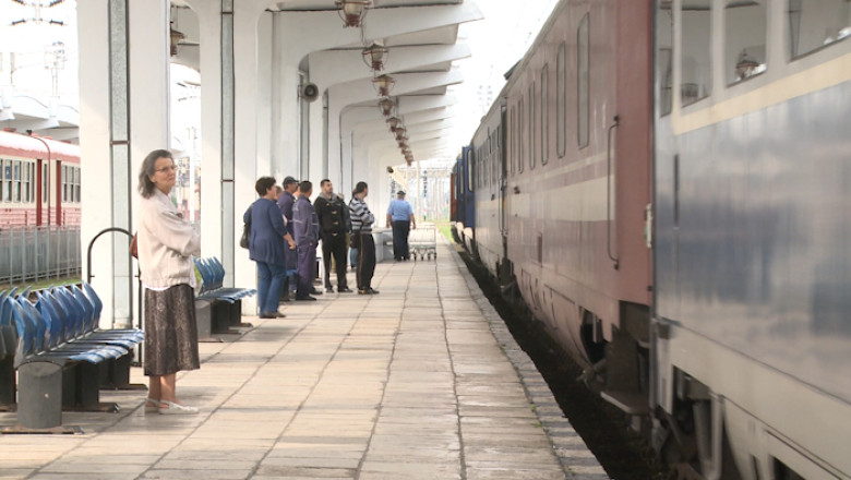 Timisoara. Trenuri intarziate de viituri Imagine