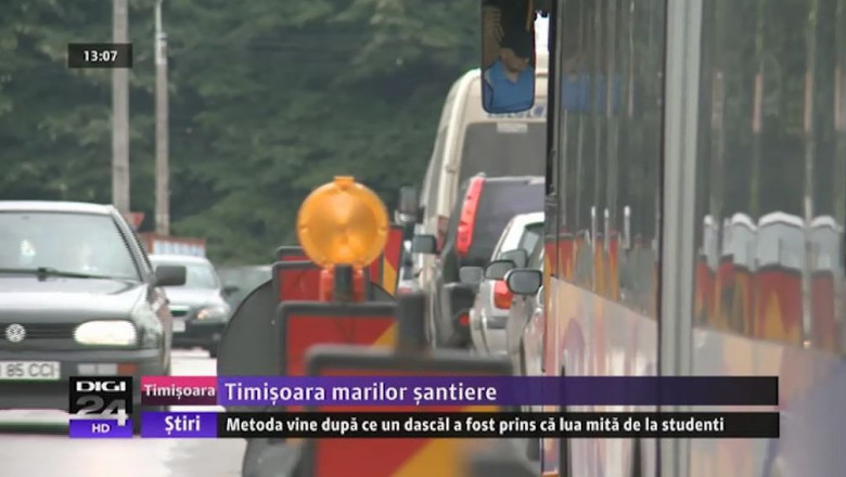 Timisoara, un santier. Primarul Robu se face... paratrasnet: imi asum sa fiu injurat Imagine