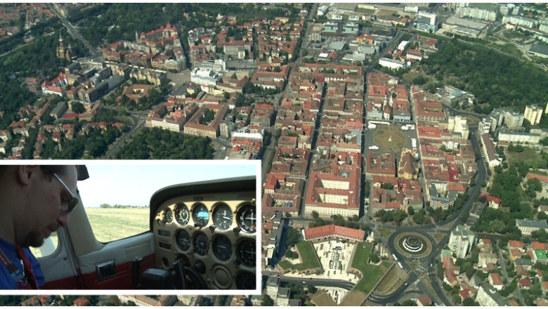Timisoara vazuta de sus, prin ochii jurnalistilor. Afla ce inseamna sa fii pilot Imagine