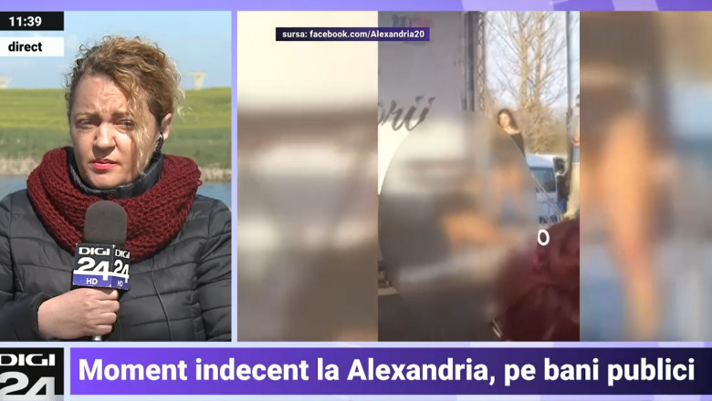 Tinere imbracate sumar si dans lasciv intr-un concert platit de Primaria Alexandria, de Florii. La spectacol au fost si copii Imagine