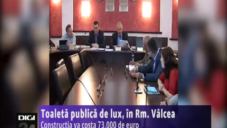 Toaleta publica de lux, in Rm. Valcea. Constructia va costa 73.000 de euro Imagine