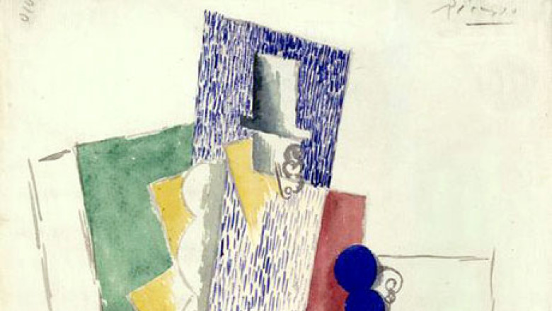 Tombola. A platit 100 de euro si a castigat un tablou semnat Picasso Imagine