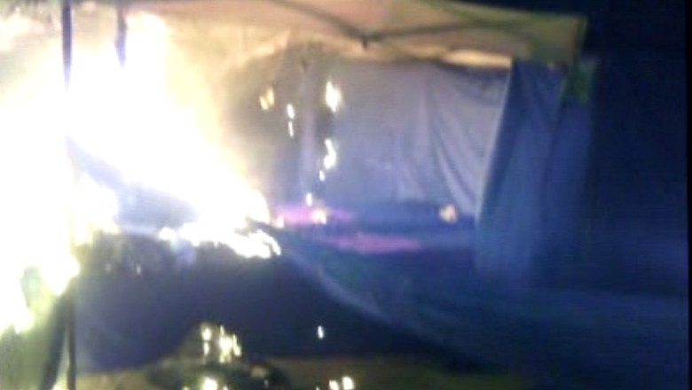 Toneta unui comerciant venit la Sarbatorile Iasiului, facuta scrum Imagine