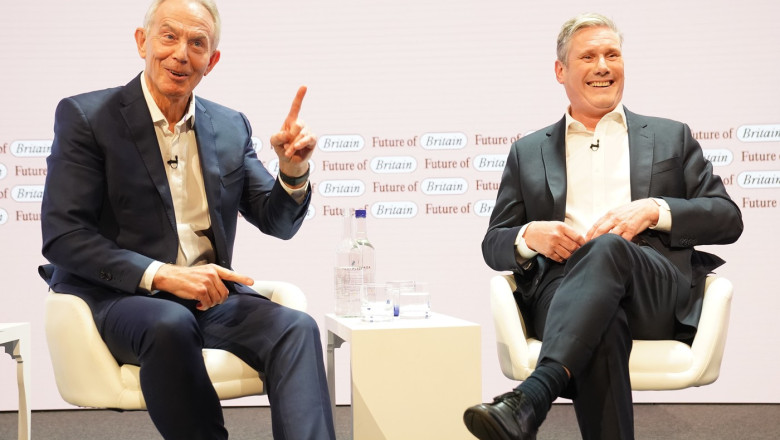 Tony Blair catre Keir Starmer: „Nu ripostati la tarifele lui Trump” Imagine