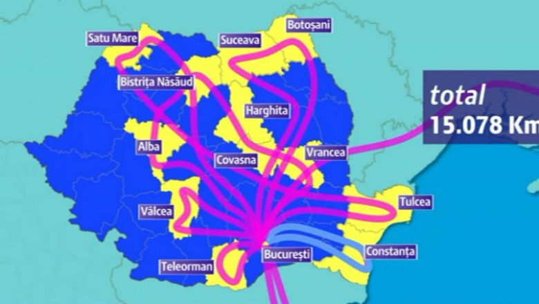 TOP 3. Victor Ponta, Elena Udrea si Klaus Iohannis au calatorit cel mai mult in precampania electorala Imagine
