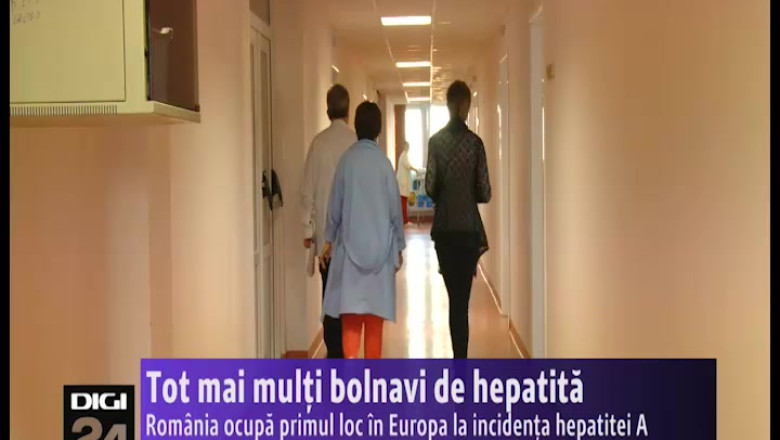 Tot mai multi bolnavi de hepatita in Romania Imagine