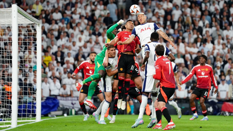 Tottenham a castigat trofeul Europa League dupa ce a invins Manchester United in ultimul act al competitiei Imagine