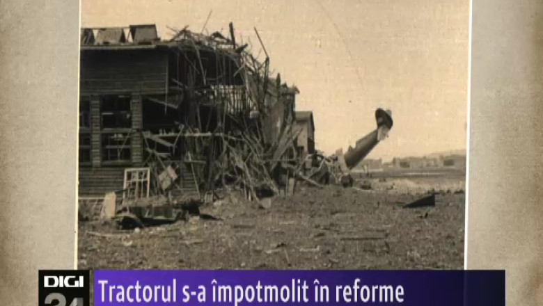 Tractorul s-a impotmolit in reforme Imagine