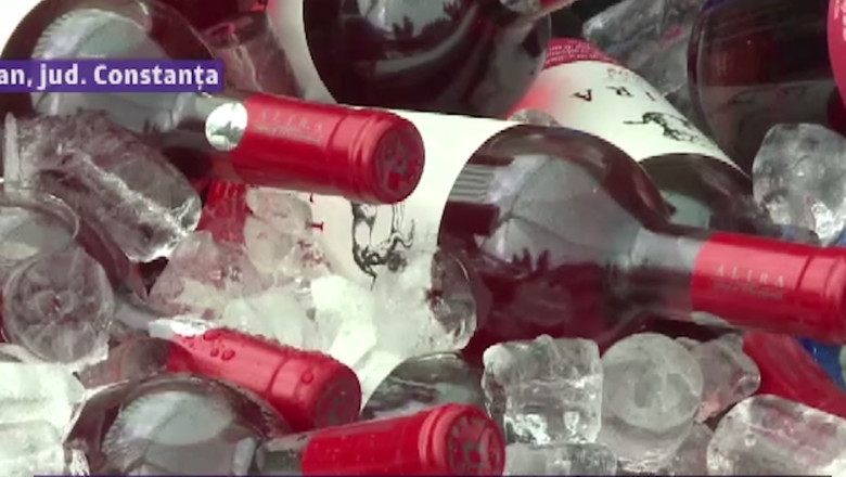 Traditia vinului pe malul Dunarii. Vinul de la Aliman a fost savurat de oaspeti de seama Imagine