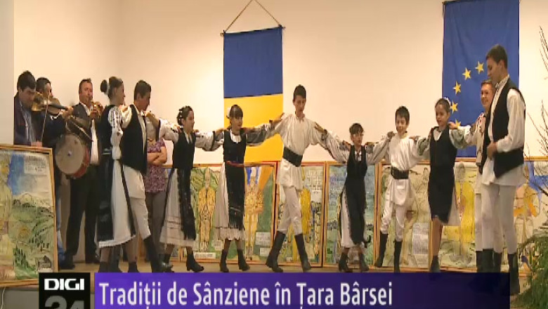 Traditii de Sanziene in tara Barsei Imagine