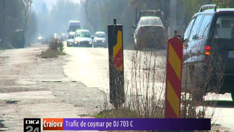 Trafic de cosmar pe DJ 703 C, in judetul Olt Imagine