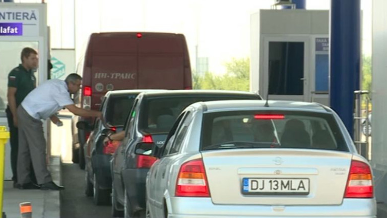 Trafic de trei ori mai intens pe podul Calafat-Vidin Imagine