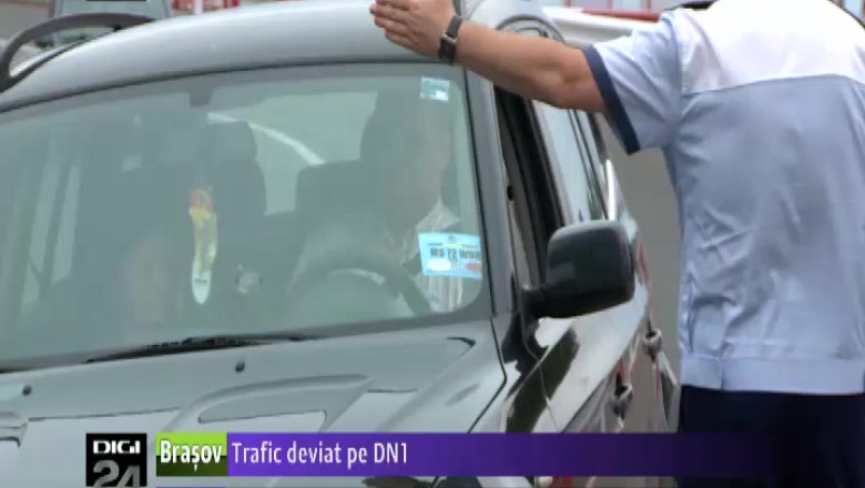 Trafic deviat pe DN1 Imagine