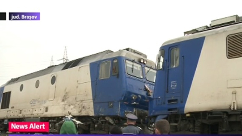 Trafic feroviar blocat intre Brasov si Sibiu Imagine