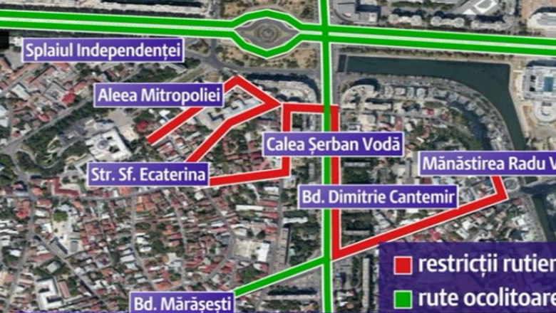 Trafic restrictionat in Capitala, pentru procesiunile de Florii Imagine