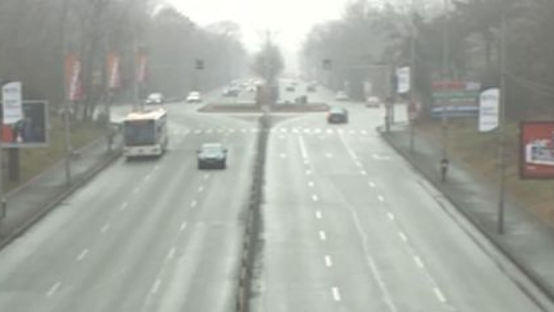 Traficul a intrat in vacanta. De Craciun, pe marile bulevarde ale Capitalei au circulat putine masini Imagine