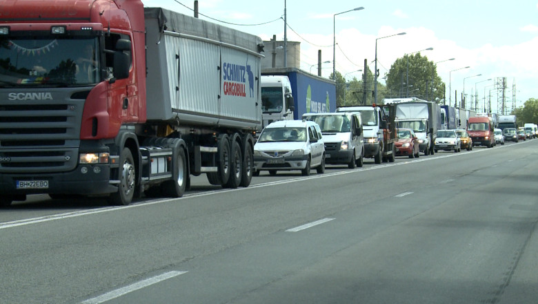 Traficul automarfarelor in Ungaria, restrictionat pana joi seara Imagine