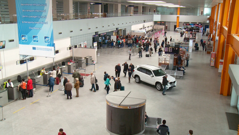Traficul pe aeroportul clujean, in crestere Imagine