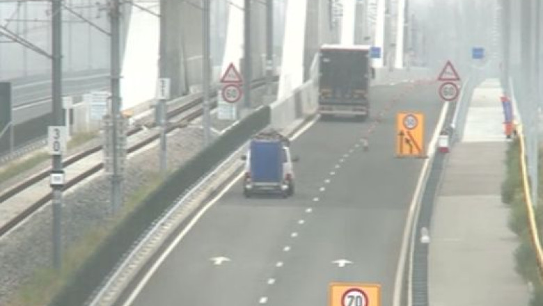 Traficul pe podul Calafat-Vidin, intensificat de codul rosu Imagine