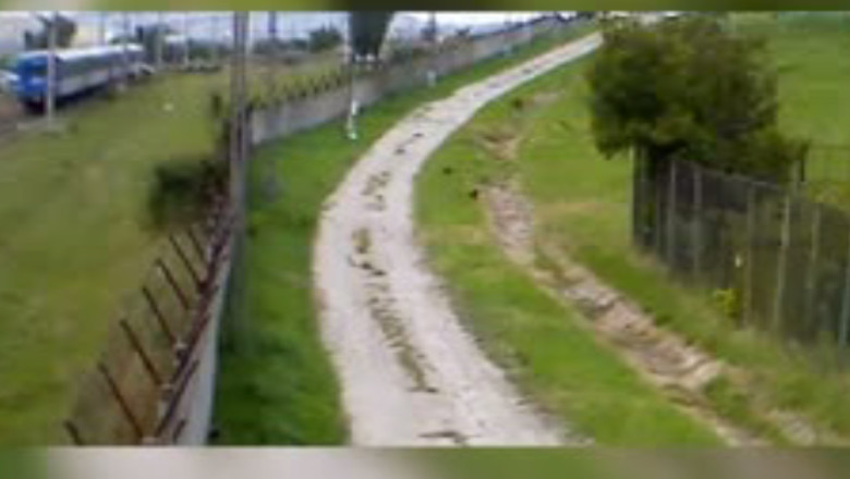 Tragedia de la Uricani, surprinsa de o camera de supraveghere. Diferenta dintre viata si moarte a fost de numai 5 secunde  Imagine