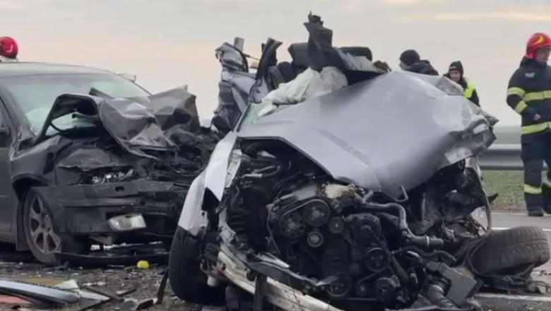 Tragedia de pe DN 6 a fost provocata de o soferita de 19 ani. Politia a aflat cum s-a produs accidentul in care au murit 3 oameni Imagine