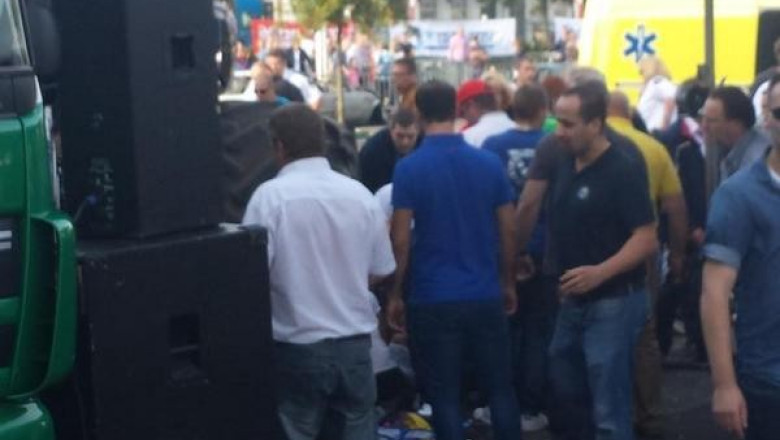 Tragedie la un show auto din Olanda, dupa ce pilotul unui monster truck a pierdut controlul masinii  Imagine