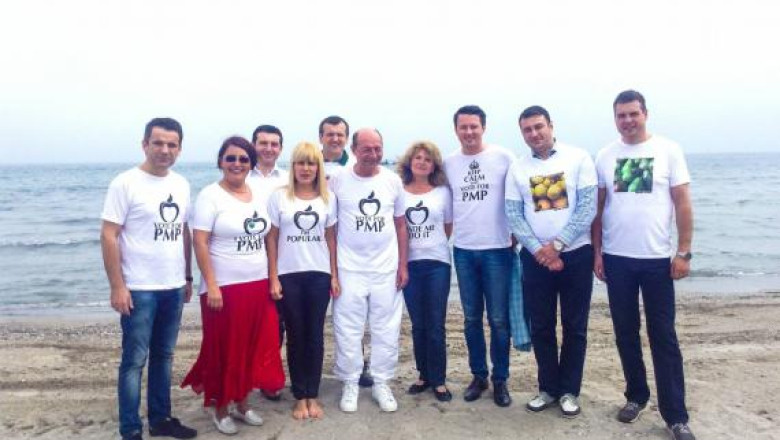 Traian Basescu a facut campanie de 3.000 de kilometri pentru Miscarea Populara Imagine