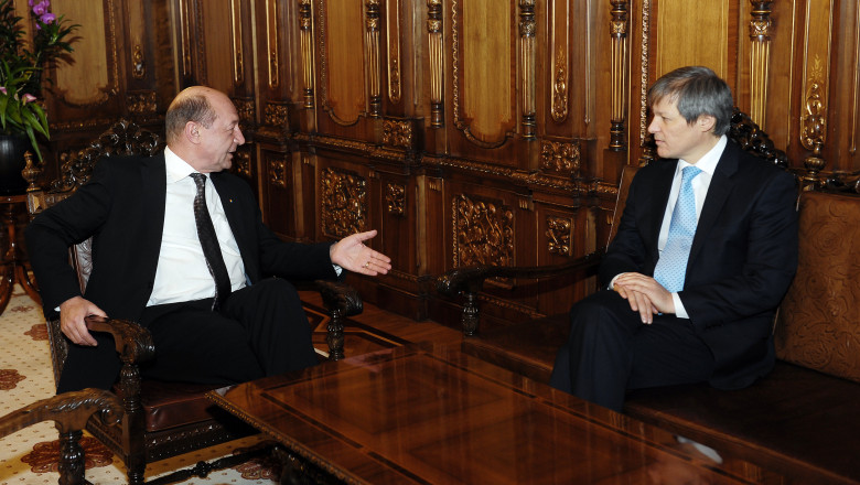 Traian Basescu: Am convenit cu premierul Ponta ca obiectivul nostru este sa mentinem portofoliul Agriculturii prin Dacian Ciolos Imagine