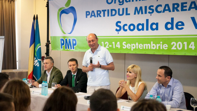 Traian Basescu, asteptat la PMP Imagine