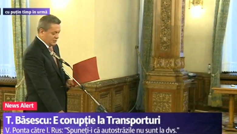 Traian Basescu il atentioneaza pe Ioan Rus: Am informatii ca la Transporturi deja sunt acte de coruptie Imagine