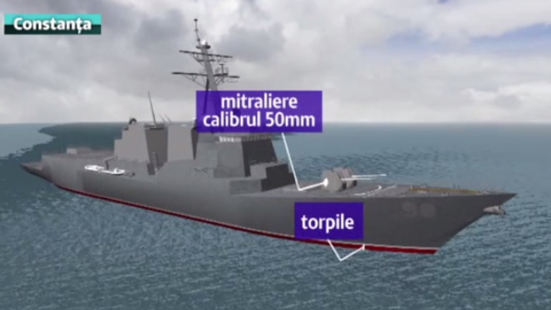 Traian Basescu, la bordul lui Donald Cook. Distrugatorul american va face exercitii pe mare timp de 3 zile Imagine