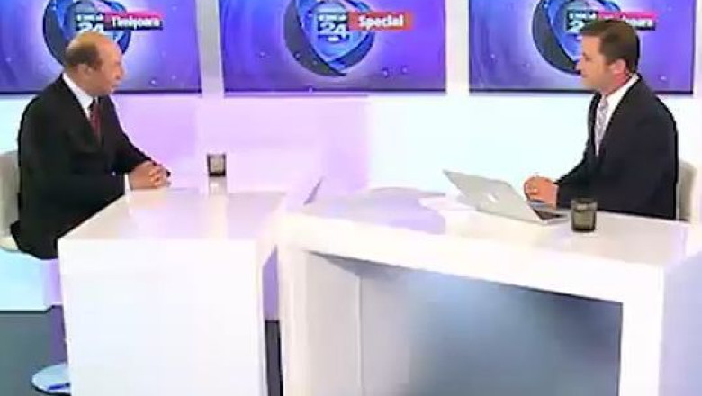 Traian Basescu, musafir in capitala Banatului. Presedintele, in vizita si la sediul Digi24 Timisoara Imagine