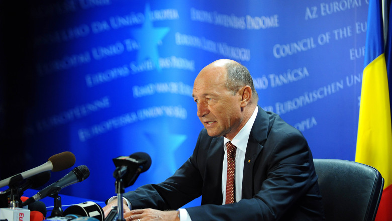 Traian Basescu participa la Consiliul European de la Bruxelles Imagine