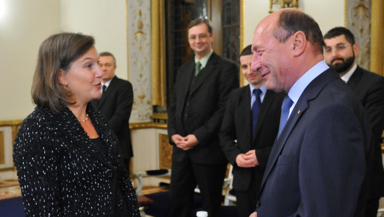 Traian Basescu: Remarca lui Nuland include Romania; clasa politica respinge semnalul, ma ingrijoreaza Imagine
