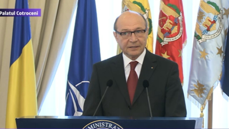 Traian Basescu: Romania are cel mai inalt nivel de securitate din intreaga sa existenta Imagine