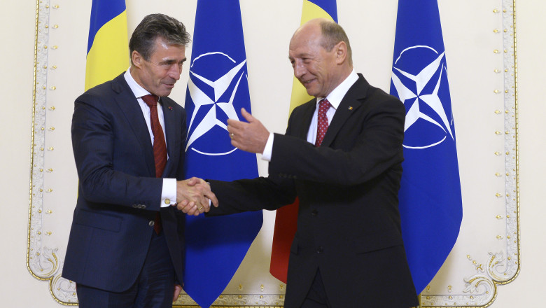 Traian Basescu: Situatia din Marea Neagra s-a deteriorat consistent. Secretarul general NATO: Romania nu este singura Imagine