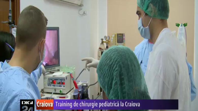 Training de chirurgie pediatrica la Craiova Imagine