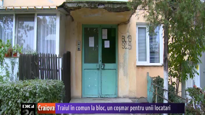 Traiul in comun la bloc, un cosmar pentru unii locatari din Craiova   Imagine