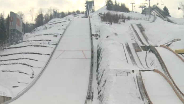 Trambulinele de schi de la Rasnov, in topul celor mai frumoase piste de sarituri din lume Imagine