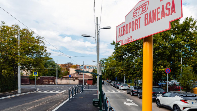 Tramvaiele liniei 5 revin la traseul de baza, dupa 10 ani de lucrari tergiversate de blocaje Imagine