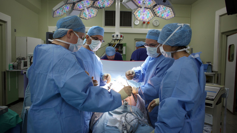 Transplant de rinichi de Revelion, la Iasi, cu organe prelevate in Bucuresti. Inima merge in Elvetia, ficatul ramane in Capitala Imagine