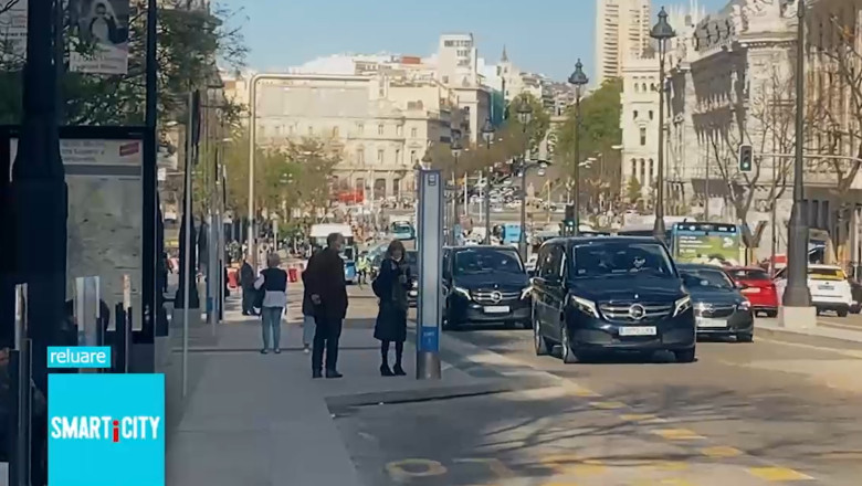 Transport public intr-un oras smart Imagine