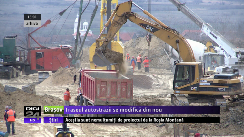 Traseul autostrazii se modifica din nou Imagine