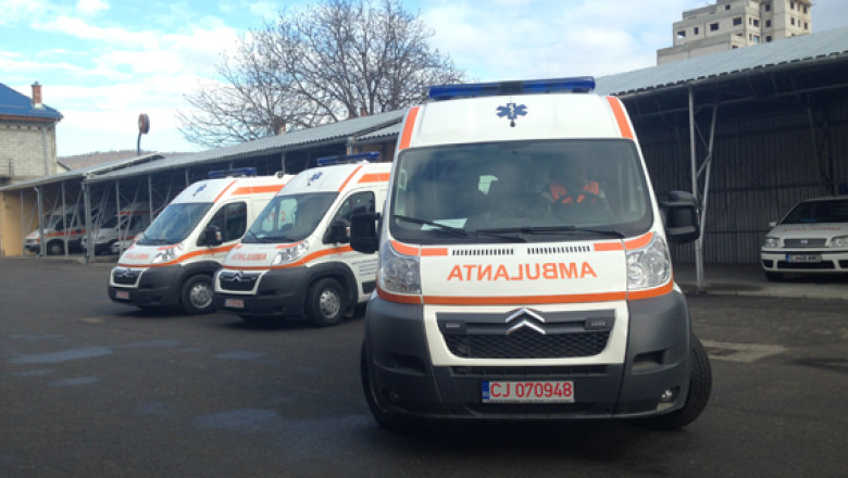 Trei ambulante noi la Cluj Imagine